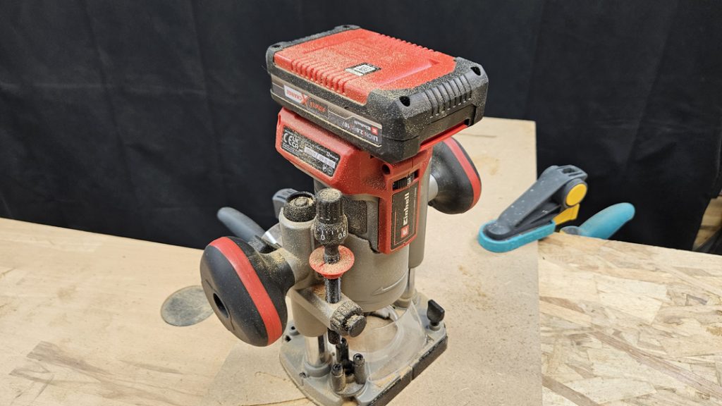 affleureuse Einhell TP RO 18 Set LiBL