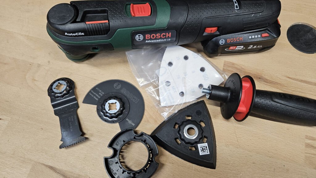 accessoires de l'outil multifonction Bosch AdvancedMulti 18